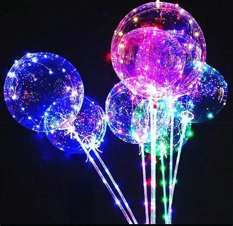 Kit Bal O De Led Bubble C Bast O Vareta Cm Pilhas