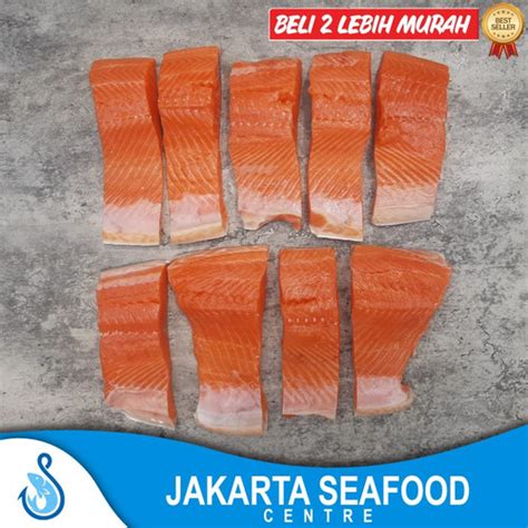 Jual Ikan Salmon Trout Atlantik Coho Fillet Norwegian Frozen 1 Kg