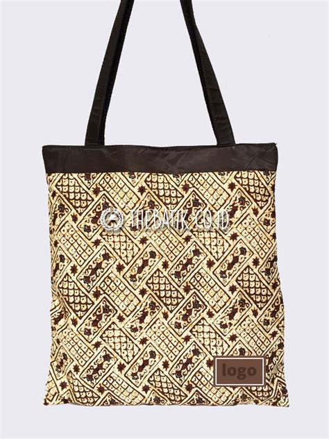 Jual Tote Bag Seminar Kit Batik Jogja Unik Custom Design Produksi Cepat