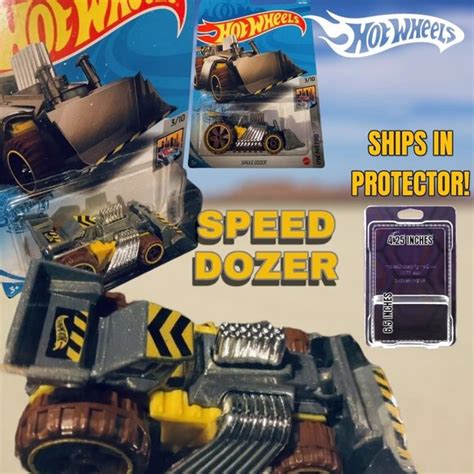 Hot Wheels Toys Hot Wheels 22 Hw Metro 310 Speed Dozer Ships In Protector Poshmark