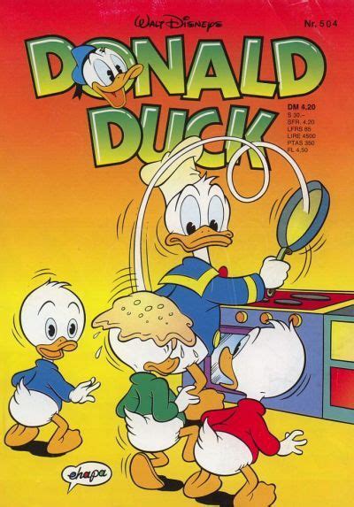 Cover For Donald Duck Egmont Ehapa 1974 Series 504 Cover Duck