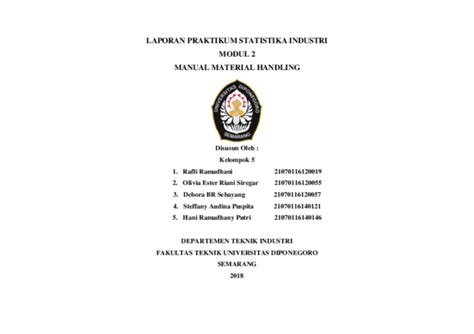 Contoh Soal Perhitungan Manual Material Handling Pdf Manual Material