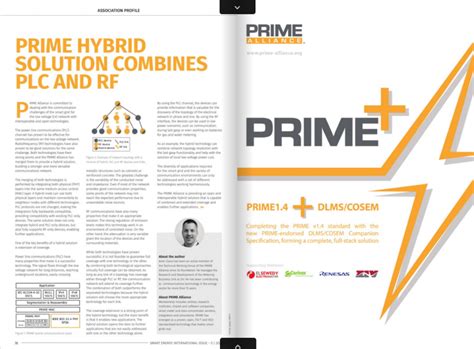 Prime Hybrid Solution Combines Plc And Rf By Ziv Automation Smart Energy International Prime