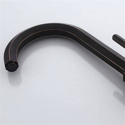 Luxury European New Black Kitchen Faucet Hot And Cold Water Faucet Dish Single Hole Faucet LAD
