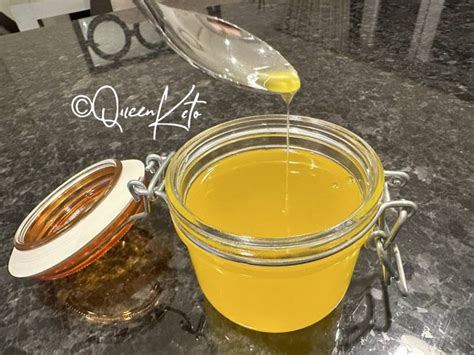 How To Make Clarified Butter Ghee Queen Keto