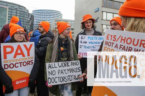 February 26 2024 London United Kingdom Protesters Hold Placards