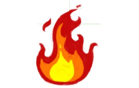 How to draw fire and smoke to create realistic drawings with colored ...