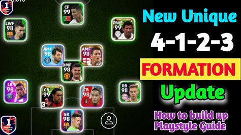 New Formation Review In Efootball Playstyle Guide How To