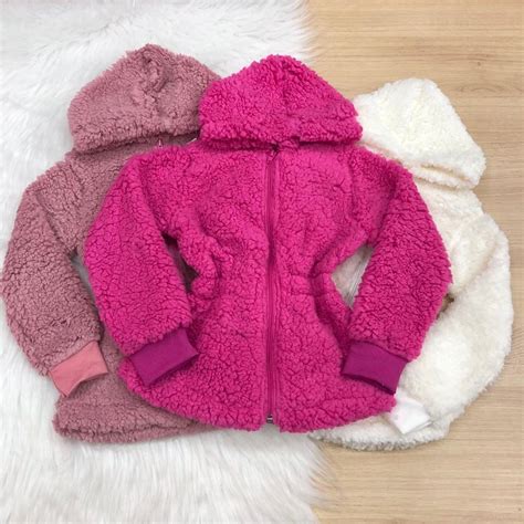 Tedy Em Pel Cia Rosa Pink Preto Lil S Infantil Juvenil