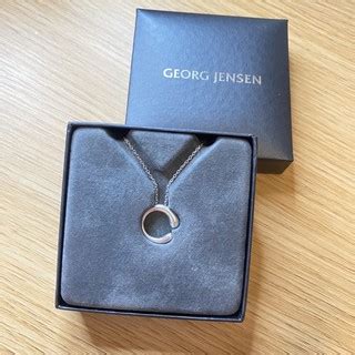 正品Georg Jensen 喬治傑森MERCY 項鍊小 純銀二手 蝦皮購物