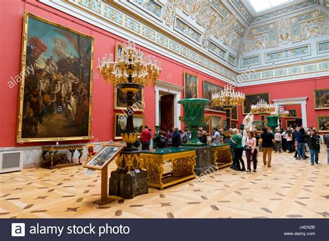 Interior Of The Winter Palace State Hermitage Museum Unesco World