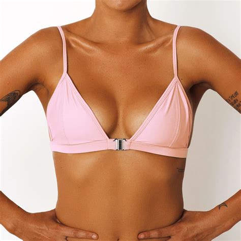 Sexy Bikini Set Summer Strappy Bikini Biquini Front Clasp Closure