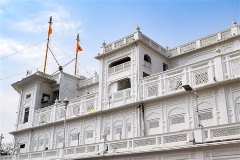 View Of Details Of Architecture Inside Golden Temple Harmandir Sahib