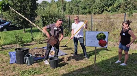 Le Quesnoy Les Ateliers Du Quercitains Plantent Un Arbre Pour