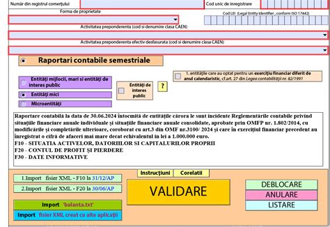 Raportari Semestriale ANAF A Publicat PDF Ul Inteligent Pentru