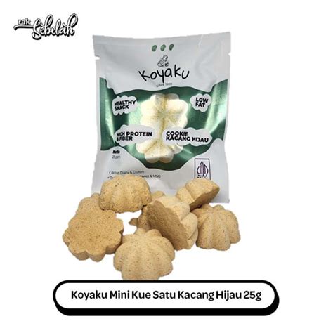 Jual Koyaku Kue Satu Snack Kacang Hijau Healthy Low Fat High