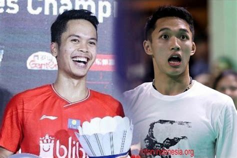 Update Ranking Bwf World Tour Finals Tunggal Putra Anthony