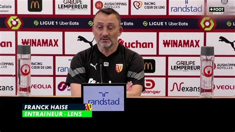 CANAL Foot on Twitter La réaction de Franck Haise aux accusations de