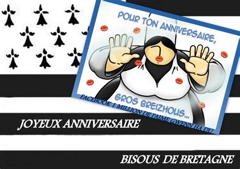 Carte Anniversaire Bretonne Humoristique Elevagequalitetouraine