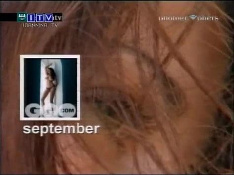 Fashion Tv Midnight Hot Aida Yespica G Q Calendar 2005 Coed Babe