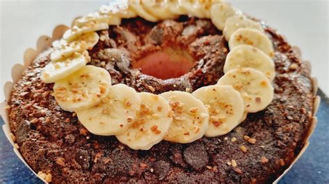 Cake La Banane Chocolat Banana And Chocolate Cake Bizcocho De Pl Tano