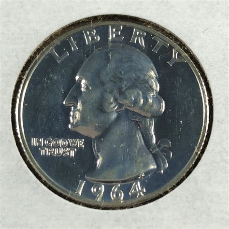 1964 Proof Silver Washington Quarter*DCAM | Property Room