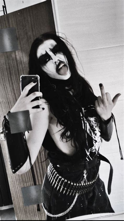 Pin By 1 201 588 0173 On Black Metal Black Metal Girl Metal Girl