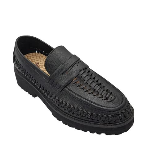 Jonathan D Pennymoc Weave Mens Shoes Black Brandz