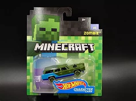 Hot Wheels Minecraft Zombie Carácter Coches Envío gratis