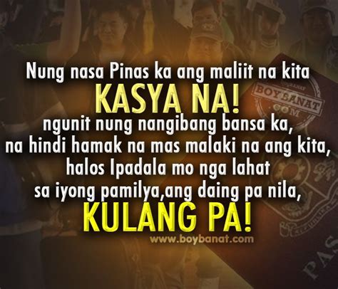 Tagalog OFW Quotes And Sayings