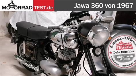 Jawa 360 LeserBike Video Von Matthias YouTube