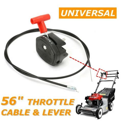 Lawn Mower Cable Throttle Lever Accessories Universal Replacement Cm