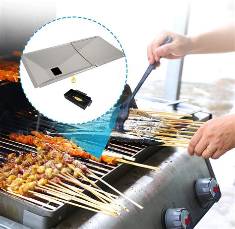 Grease Tray Catch Pan Kit For Expert Grill 3 5 Burner Gas Grills Adju