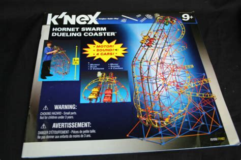 K Nex Hornet Swarm Dueling Roller Coaster Motorized Pc Set For