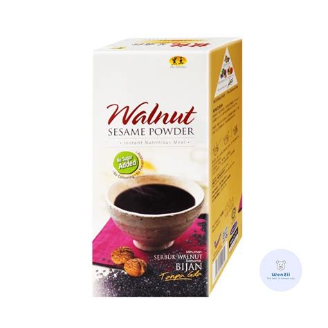 Walnut Sesame Powder 450gm Hei Hwang Shopee Malaysia