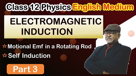 12th Physics NCERT Electromagnetic Induction Motional Emf In A