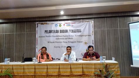 Spektrum Ntt Badan Pengurus Ap Kni Di Wilayah Ntt Resmi Di Lantik