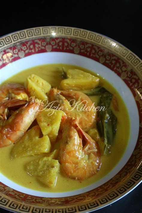 Masak Lemak Udang Dengan Nenas Yang Wajib Dicuba Azie Kitchen