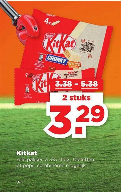 Kitkat Aanbieding Bij PLUS