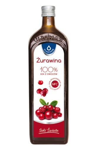 Sok 100 Żurawina z witaminą C 490ml 12843349832 Allegro pl