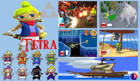 Tetra Super Smash Bros Moveset By Hyrule64 On Deviantart