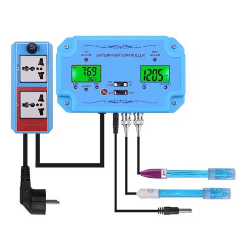 PH Meters Tools Digital PH WiFi ORP Redox 2 In 1 Controller Monitor