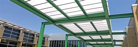 SUNGLAZE Solid Polycarbonate Roofing Glazing Systems Palram Americas