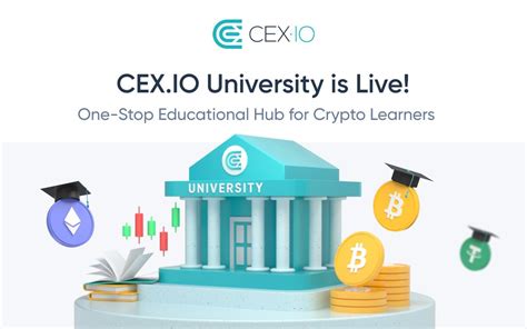 CEX IO University Is Live And Available To Learners Of All Levels