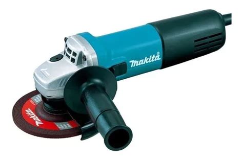 Esmerilhadeira Angular Makita Hng Azul Turquesaepretoebranco W