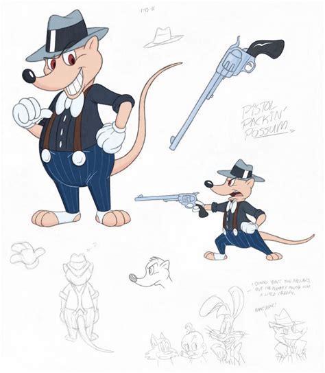 Pistol Packin Possum From Who Framed Roger Rabbit Fan Art Roger