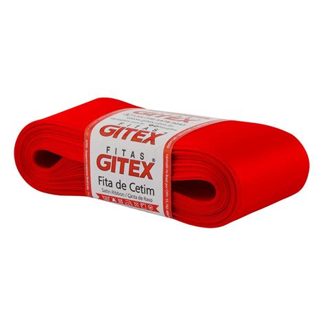 Fita de Cetim Gitex Nº5 10 metros x 22 mm Shopee Brasil