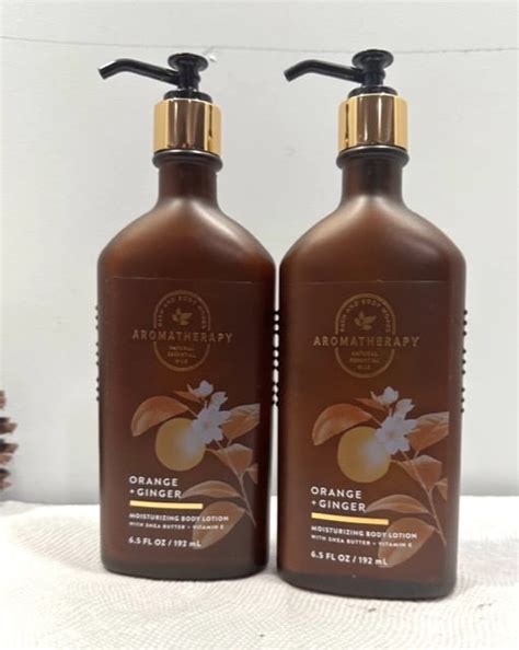 Bath And Body Works Aromatherapy Orange And Ginger Body Lotion 6 5 Fl Oz