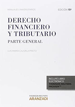 Amazon Derecho Financiero Y Tributario Papel E Book Parte