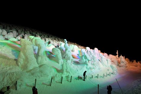 Skiing With Snow Monsters At Zao Onsen